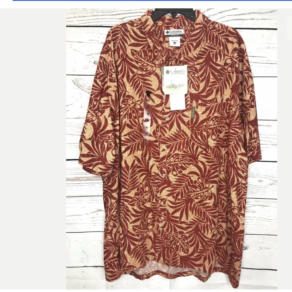 Columbia Island Print Campshirt Button Down - Picture 3 of 8